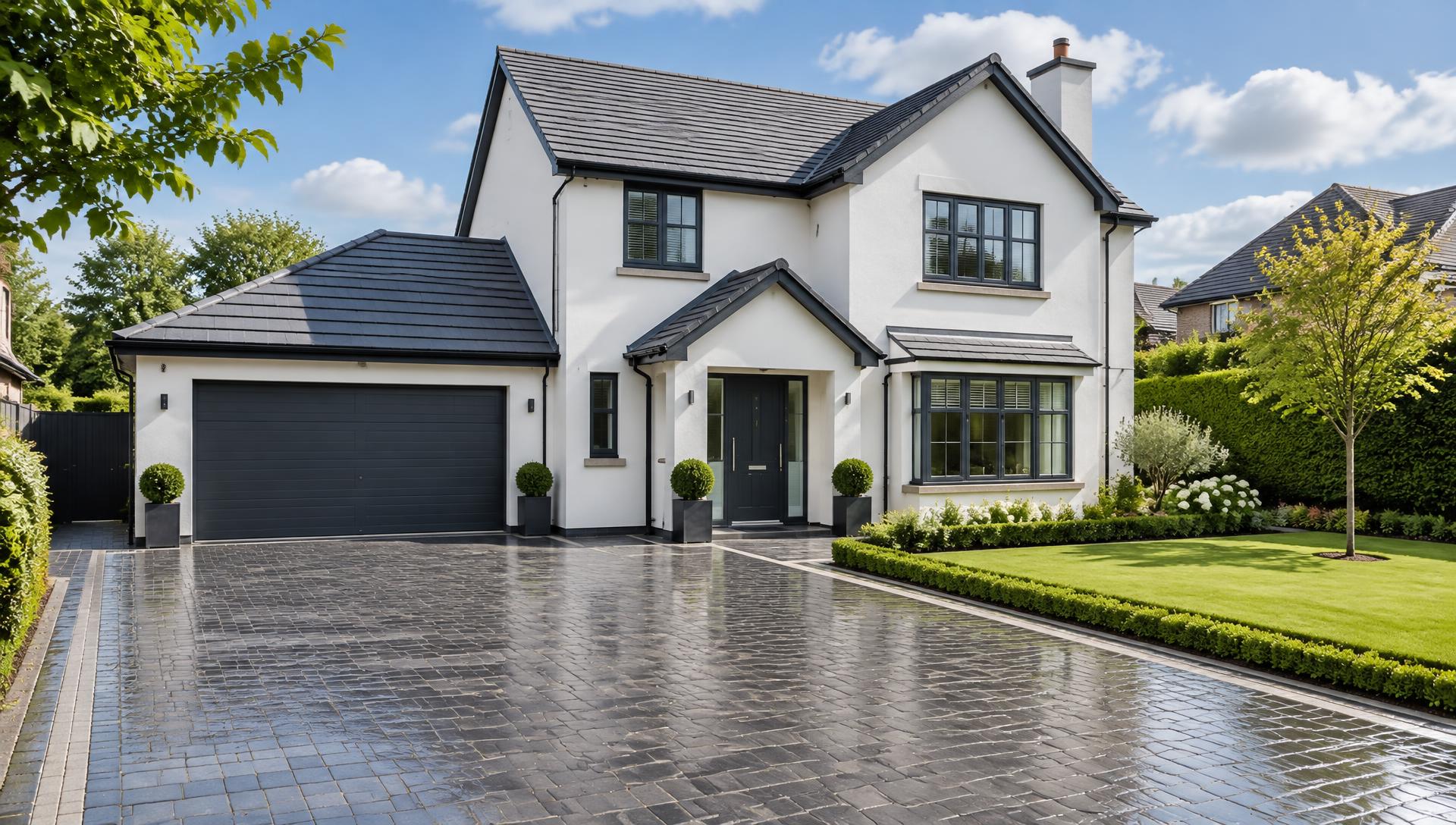 Sealstone Exterior Services team at work in Staffordshire